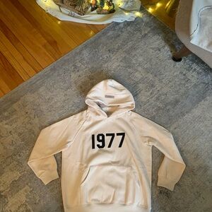 1977  Essentials Cream Hoodie